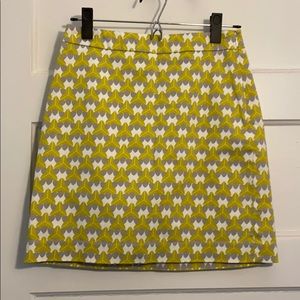 Banana Republic patterned skirt
